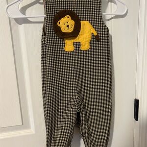 Bailey Boys Reversible John John Checkered Overalls